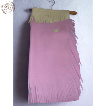 Pink Leather Chinks Chaps