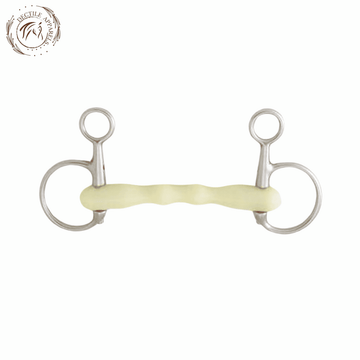Happy Mouth Hanging Cheek Straight Bar Bit