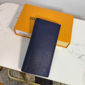 Louis Vuitton Monogram Wallet 10cm Blue